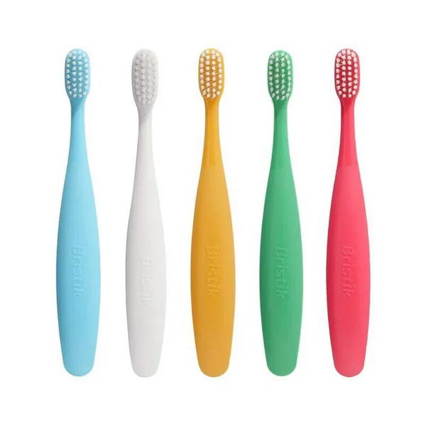 Bristik Ergo Kids Toothbrush 3Y+ Stage 2 – Green