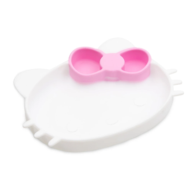 BUMKINS SILICONE SUCTION PLATE - HELLO KITTY
