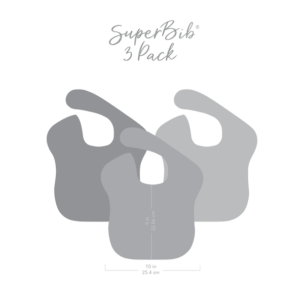 Bumkins SuperBib® 3 Pack - Love You Bunches (6-24 Months)
