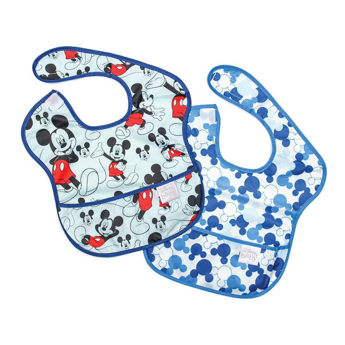 Bumkins Superbib 2Pcs/Pack – Disney Mickey Mouse (6-24 Months)