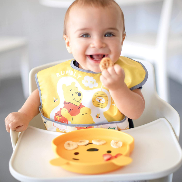 Bumkins Superbib 2Pcs/Pack – Winnie The Pooh Hunny (6-24 Months)