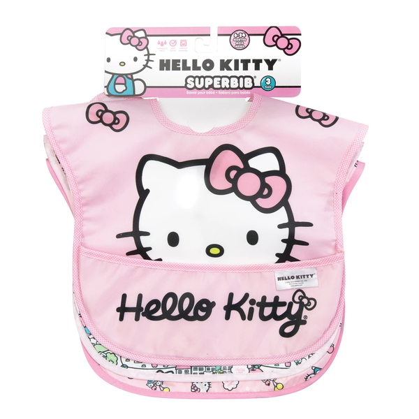 Bumkins Superbib 3Pcs/Pack - Hello Kitty (6-24 Months)