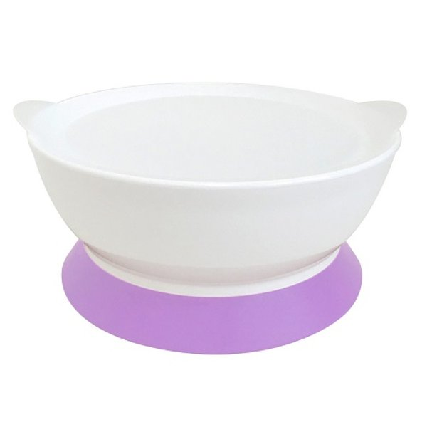 Calibowl 12Oz Toddler Suction Bowl - Purple
