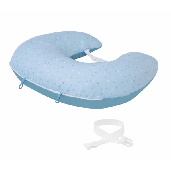 ClevaMama ClevaCushion 10合1多功能哺乳枕 – 藍色