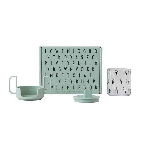 Design Letters Grow With Your Glass Tritan – Green
