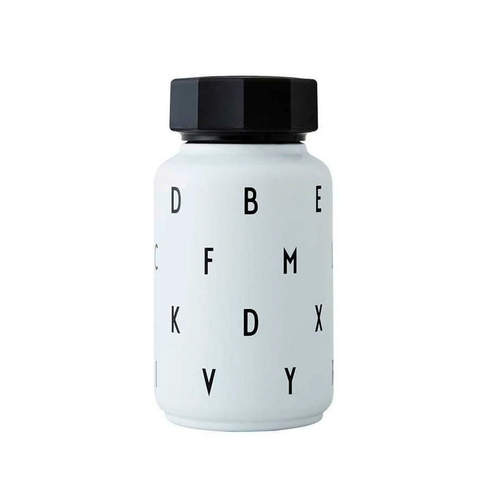 Design Letters Insulated Bottle Kids 330ml - White