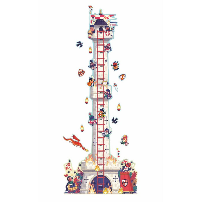 Djeco Tower To The Knights (Growth Chart) Wall Sticker