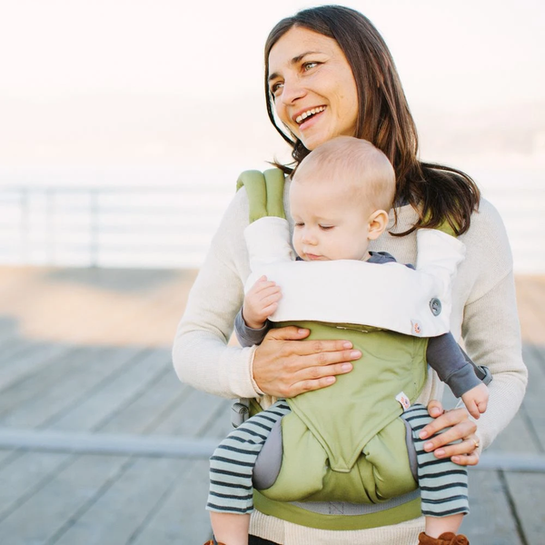 ergobaby carrier teething pads Ergobaby 360 Teething Pad & Bib - Natural