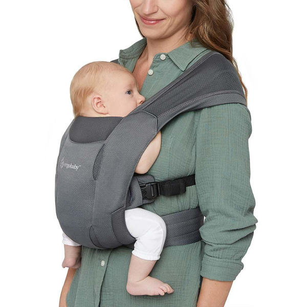 Ergobaby Embrace Soft Air Mesh Carrier - Washed Black