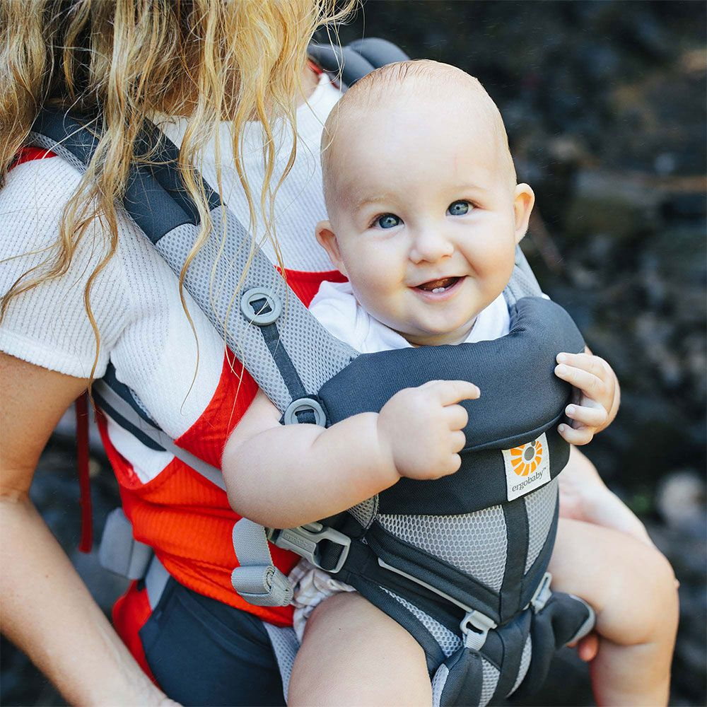 Ergobaby Omni 360 Cool Air Mesh Carrier – Carbon Grey | Baby