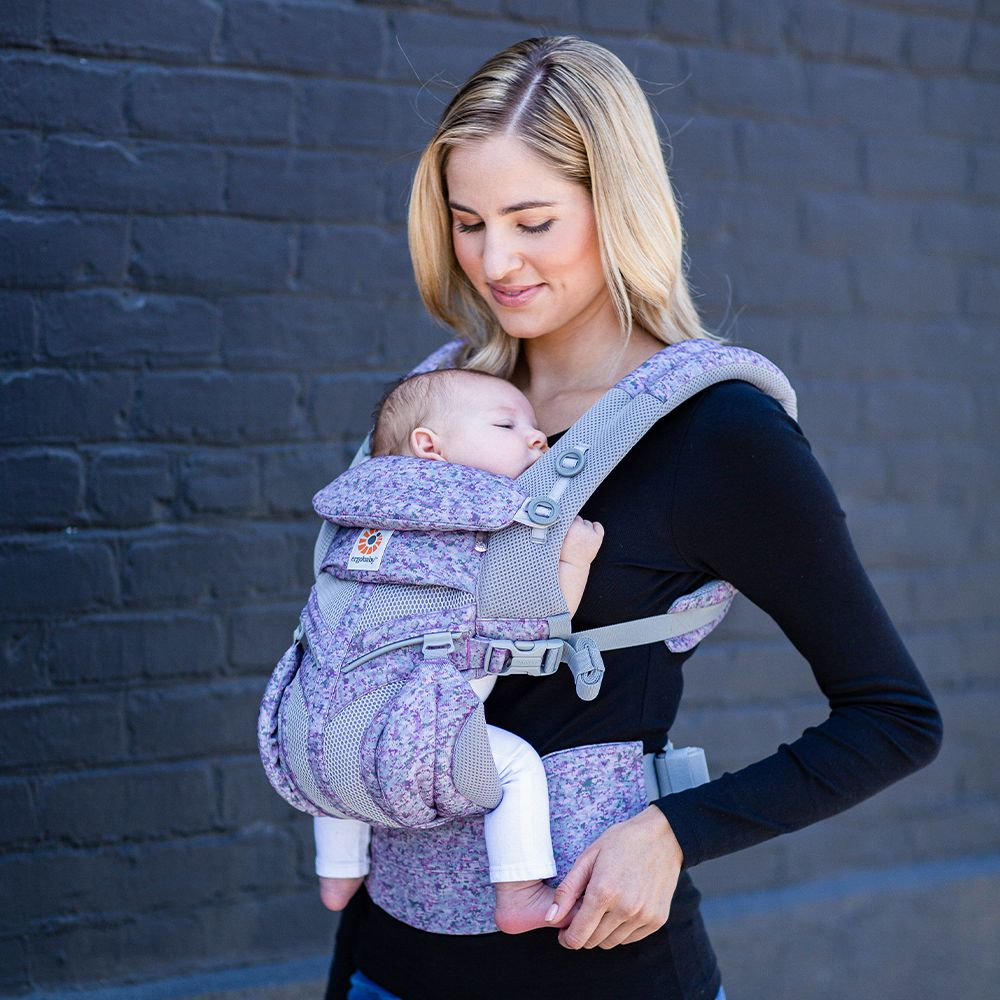 pink ergobaby carrier Ergobaby Omni 360 Cool Air Mesh Carrier – Pink Digi Camo