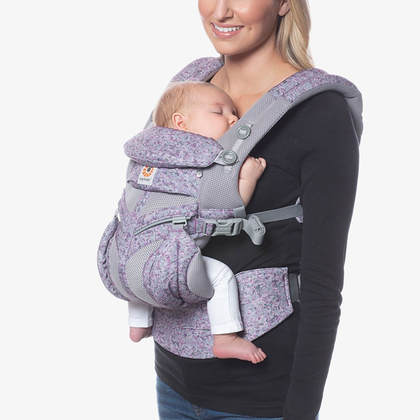 ergobaby pink carrier Ergobaby Omni 360 Cool Air Mesh Carrier – Pink Digi Camo