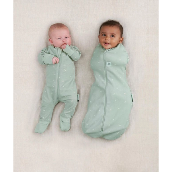 Ergopouch Layers Long Sleeve 1.0 Tog - Sage (6-12 Months)
