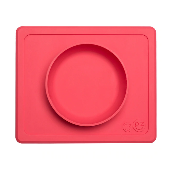 Ezpz Mini Bowl & Placemat - Coral