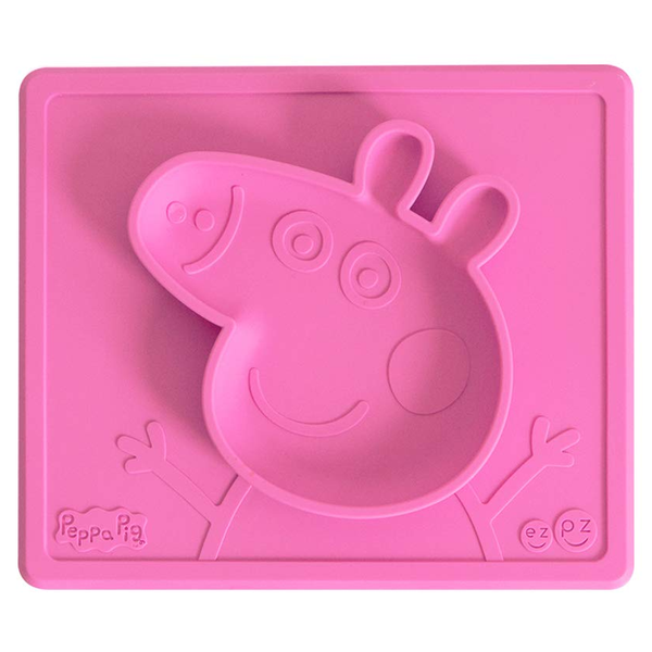 EZPZ PEPPA PIG MAT - PLACEMAT & PLATE