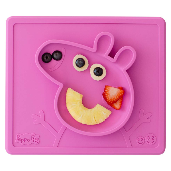 EZPZ PEPPA PIG MAT - PLACEMAT & PLATE