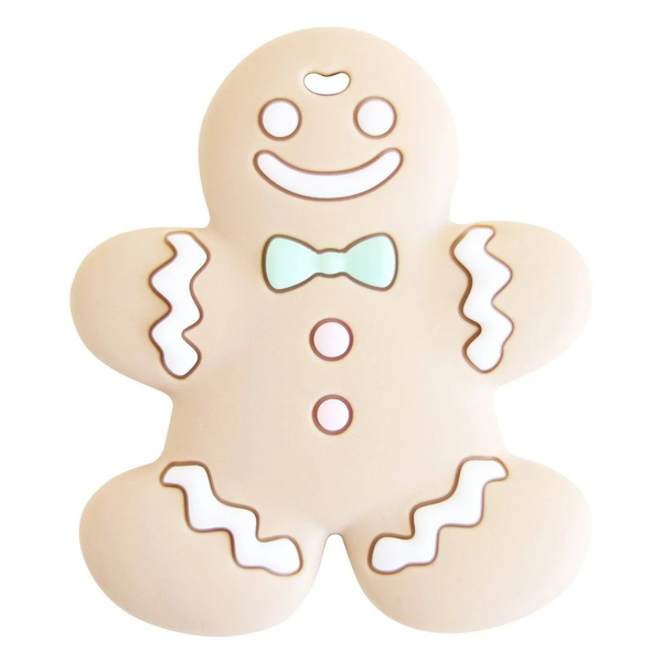 Glitter And Spice Gingerbread Teether – Mint