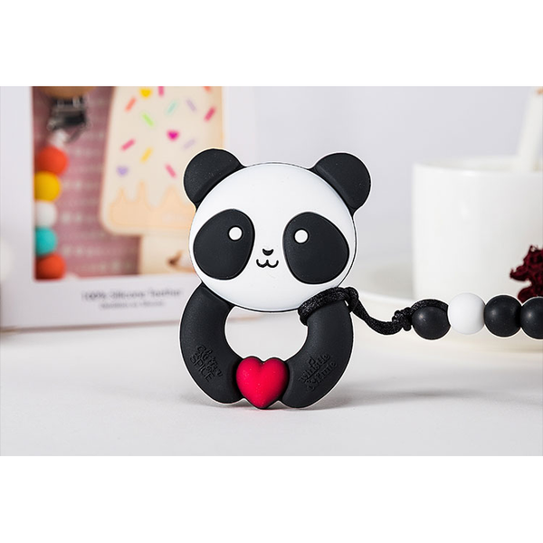 Glitter And Spice Panda Teether