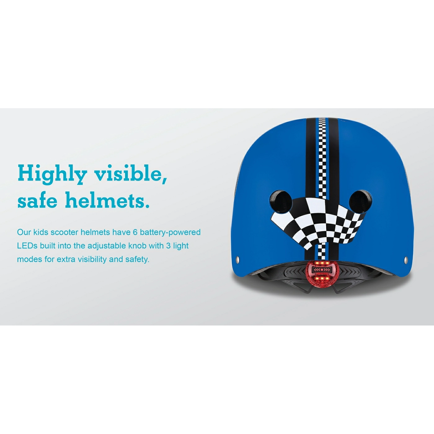 babygearlab bike helmet Globber Kids Elite Lights Helmet (XS-S) – New Red Racing