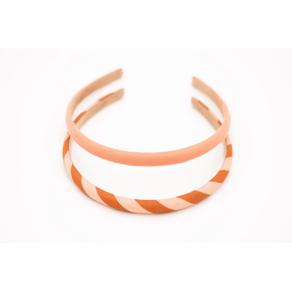 Grech & Co Headbands Set Of 2 - Stripes Sunset & Tierra