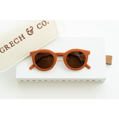 Grech & Co Sustainable Sunglasses - Child - Rust