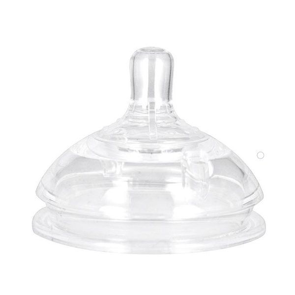 Haakaa Silicone Bottle Anti-Colic Nipple 2Pcs/Pack (Medium)