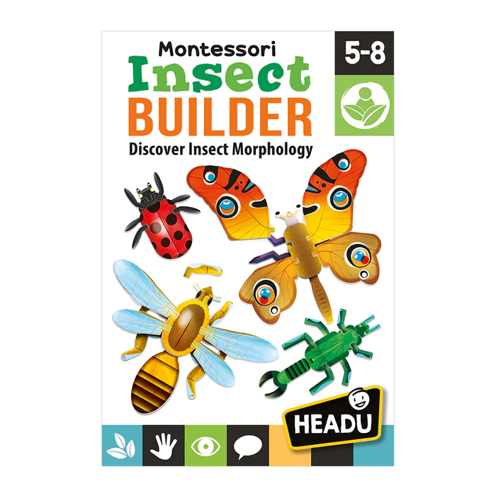 Headu Insect Builder Montessori | Baby Sophie – BABY SOPHIE