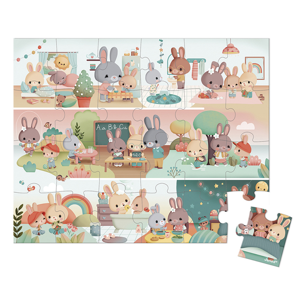 Janod Puzzle A Day 24Pcs  Baby Sophie – BABY SOPHIE
