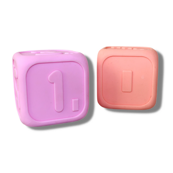 Jellystone Designs My First Dice – Bubblegum And Peach