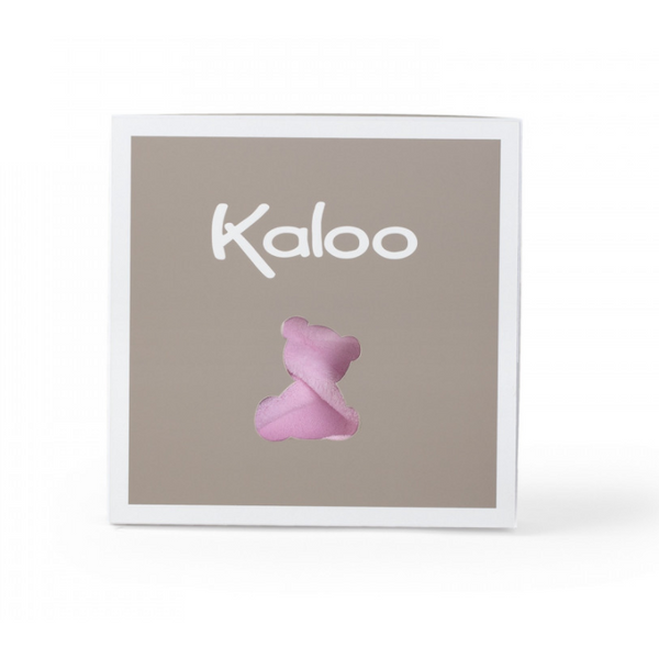 Kaloo Plume Doudou Bear - Pink