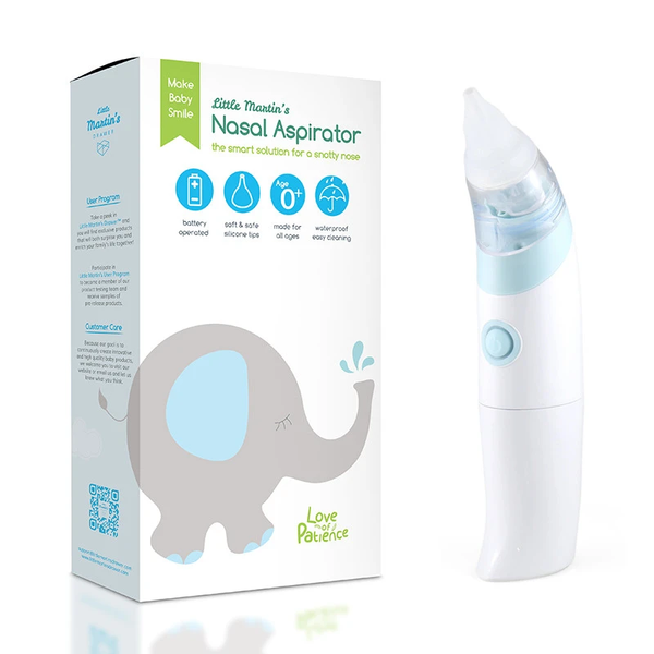 Little Martin's Drawer Baby Nasal Aspirator - Light Blue