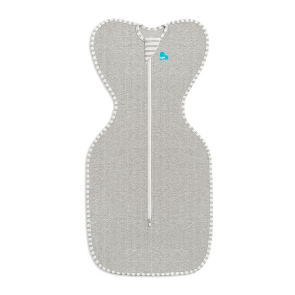 Love To Dream Swaddle Up Bamboo 1.0 Tog - Marl Grey Medium