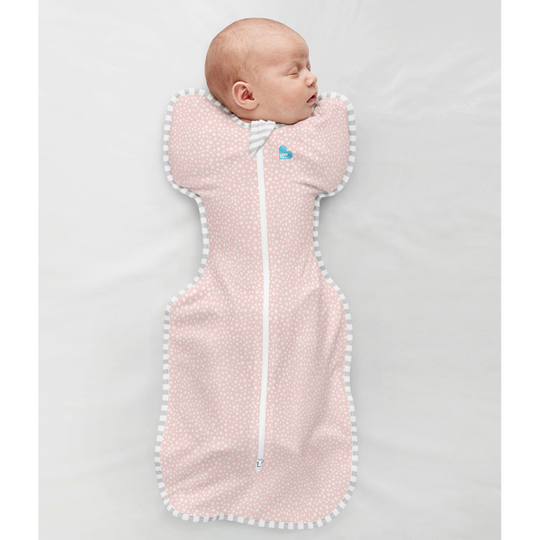 Love To Dream Swaddle Up Bamboo 1.0 Tog – Pink Wave Dot Medium