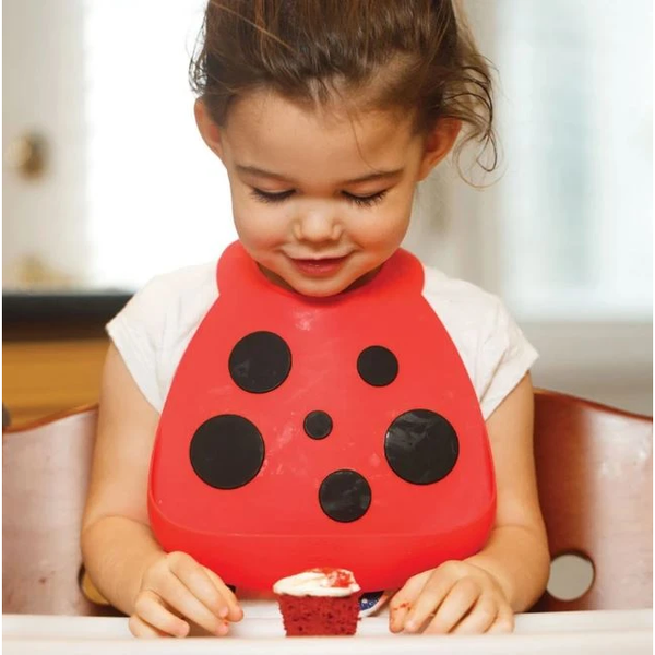 Make My Day Bib - Lady Bug