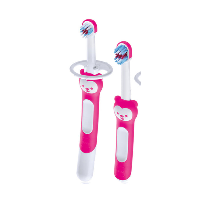 Mam Learn To Brush Set - Pink