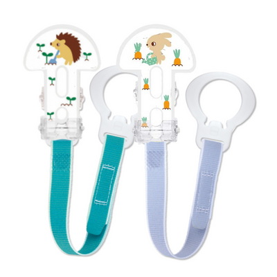 Mam Style Clip 2Pk - Blue/Purple