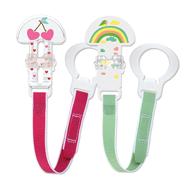 Mam Style Clip 2Pk - Pink/Green