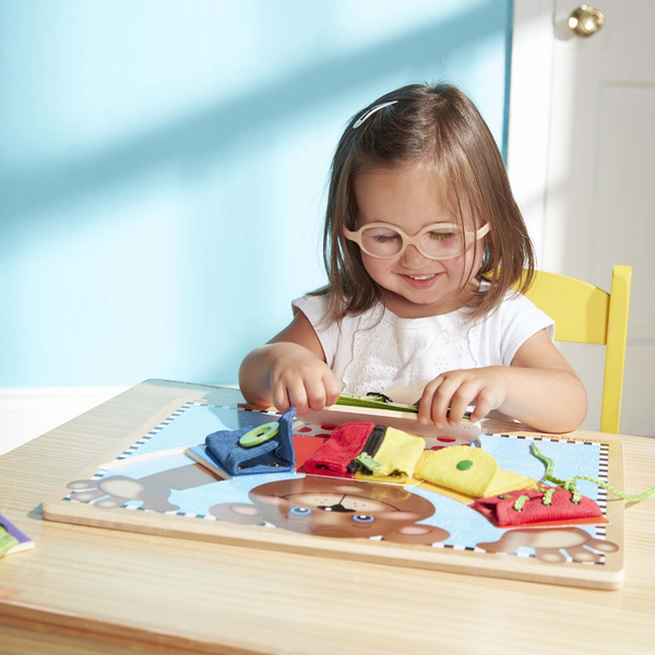 Melissa & Doug Basic Skills Puzzle Board