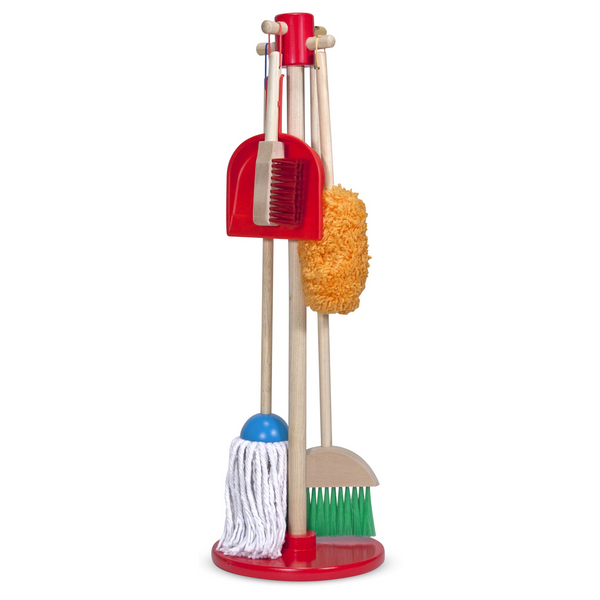 Melissa & Doug Cleaning Set - Dust! Sweep! Mop!