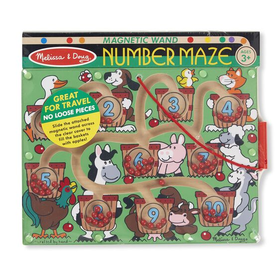 Melissa & Doug Magnetic Wand Number Maze