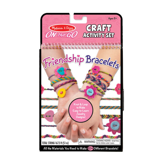 Melissa & Doug On-The-Go Crafts - Friendship Bracelets