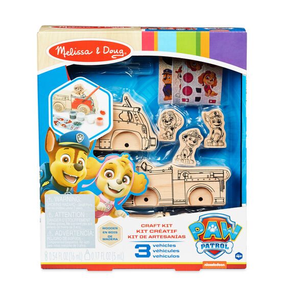 Melissa Doug PAW Patrol Wooden Craft Kit Vehicles Baby Sophie BABY SOPHIE