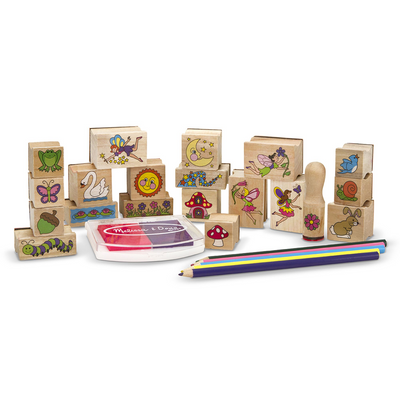 Melissa & Doug Stamp-a-Scene Fairy Garden