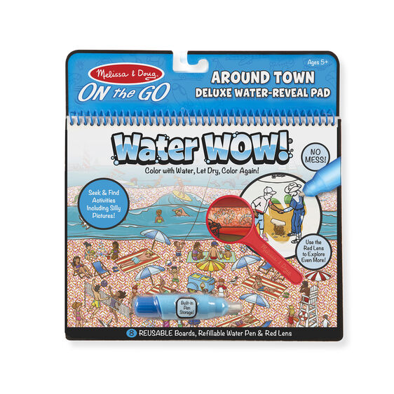 Melissa & Doug Water Wow! - Around Town Deluxe Water Reveal Pad