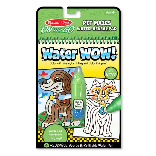 Melissa & Doug Water Wow! - Pet Mazes