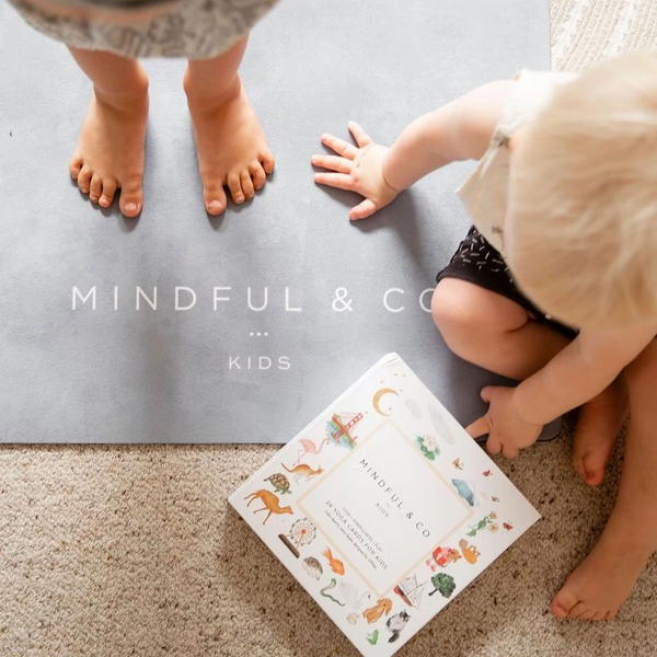 Mindful & Co Kids Kids Yoga Mats - Coal
