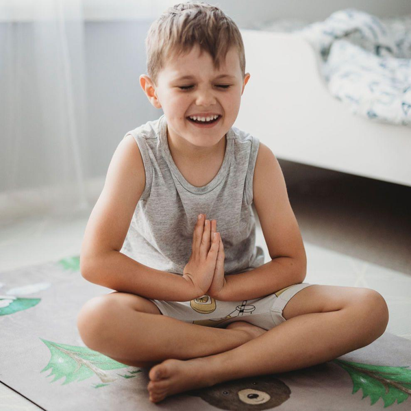 Mindful & Co Kids Printed Kids Yoga Mats - Nature