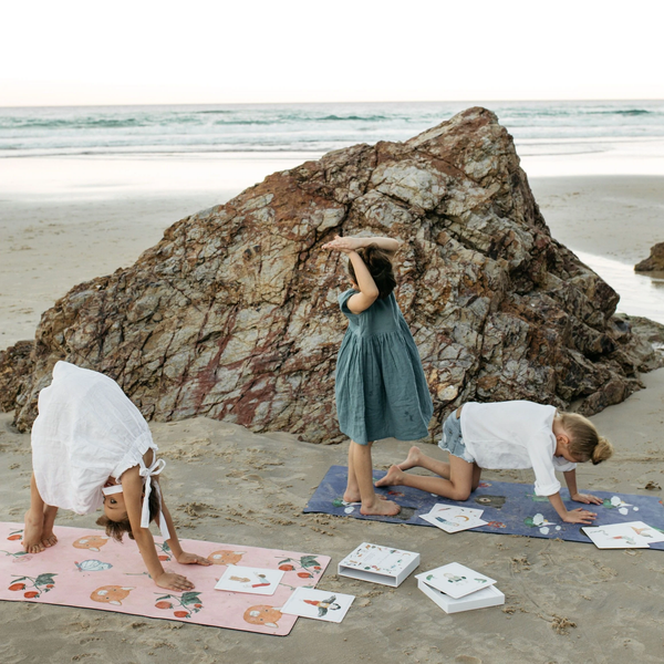 Mindful & Co Kids Printed Kids Yoga Mats - Sweet
