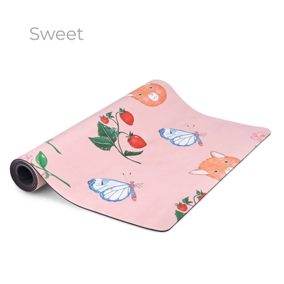 Mindful & Co Kids Printed Kids Yoga Mats - Sweet