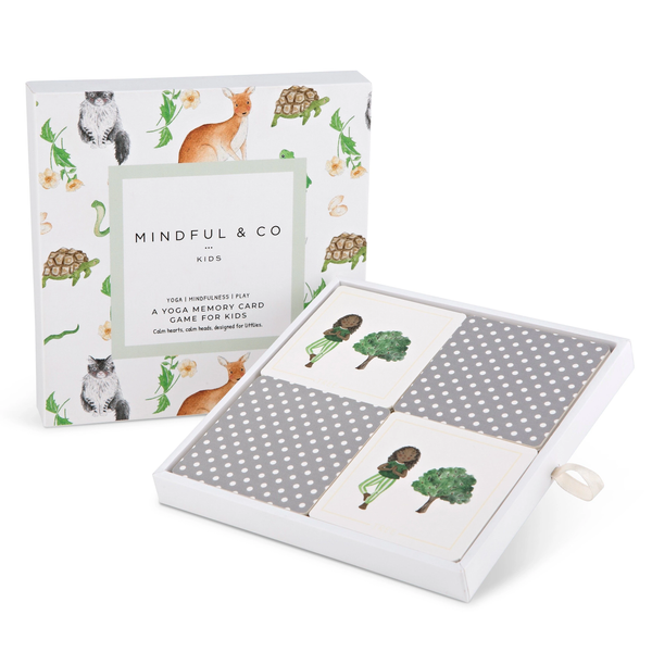 Mindful & Co Kids Yoga Memory Card Game